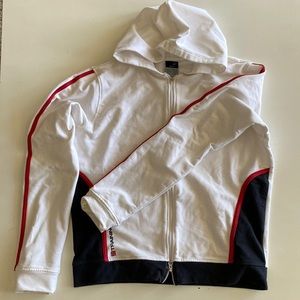 Nike training dri fit athletic zippered sweater jacket hoodie